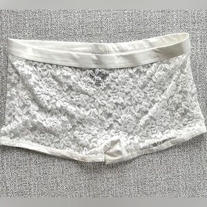 Lace boxer briefs